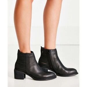 Jeffrey Campbell  Leather Lowell Ankle Boots Size 10